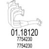 MTS 01.18120 Exhaust Pipe